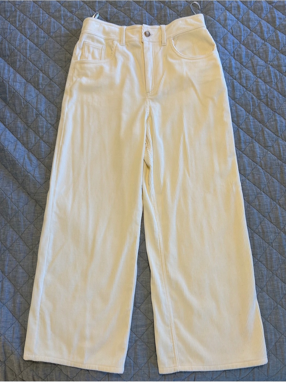 NWT Sezane Le Crop Ecru - Size 6 - Picture 4 of 7